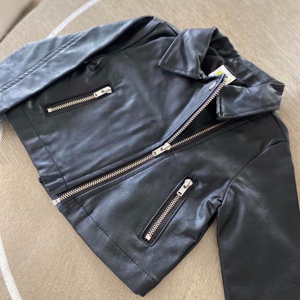 Toddler "Pleather" Jacket